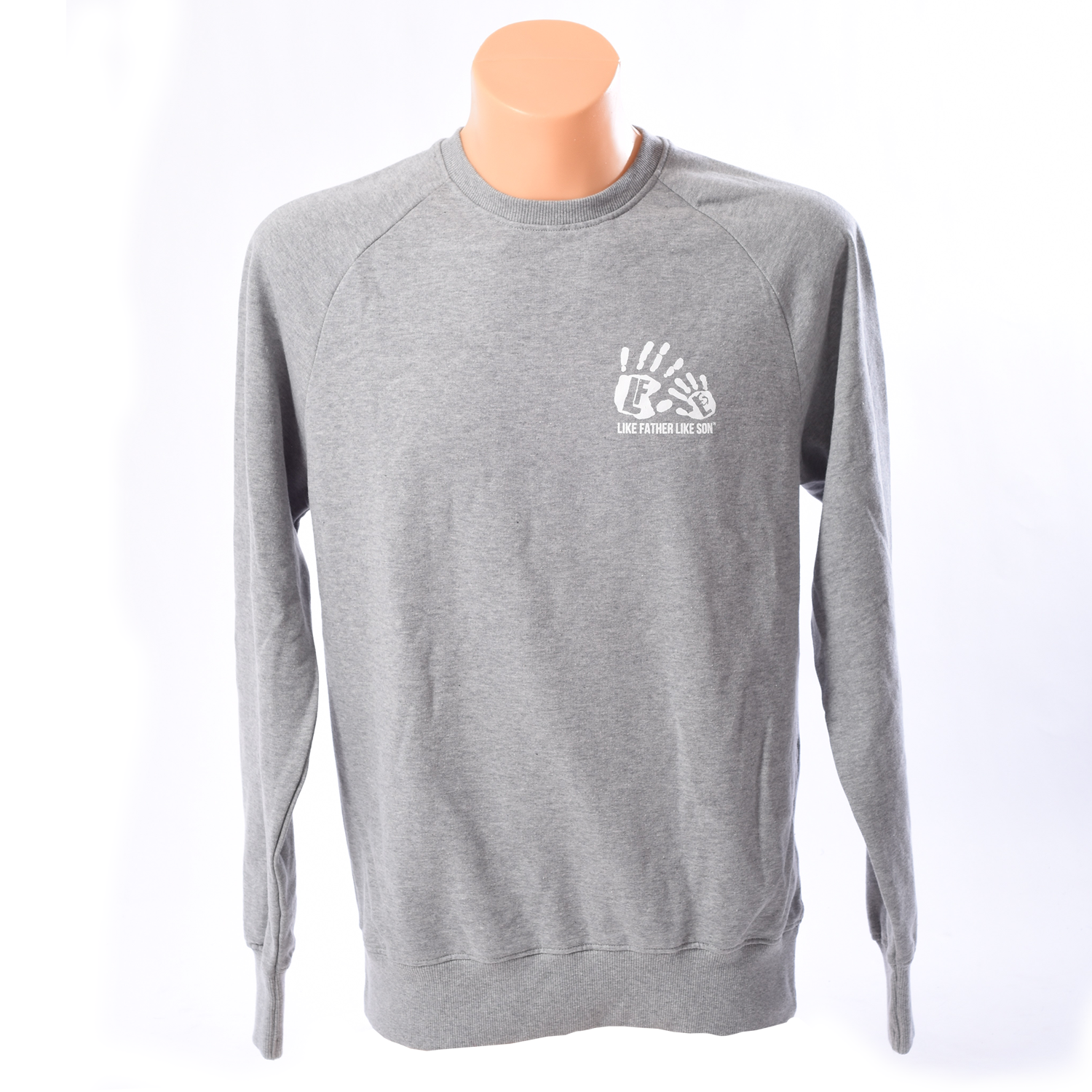 Mens Organic Sweater With Hand Design