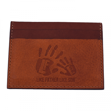 High quality Genuine Leather Wallet front View