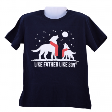 Childrens Arctic Wolves Organic T-shirt