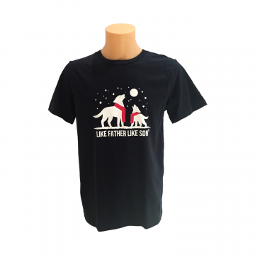 Mens Arctic Wolves Organic T-shirt