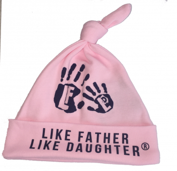 pink baby hat