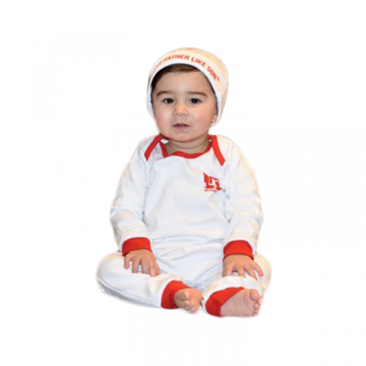 white cotton baby grows