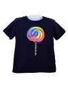Childrens Lollipop Design Organic T-shirt
