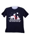 Childrens Arctic Wolves Organic T-shirt