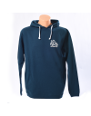 Mens Pullover Organic Hoodie Hand Design