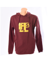 Mens Yellow Logo Organic Pullover Hoodie 