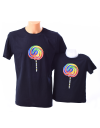 Childrens Lollipop Design Organic T-shirt