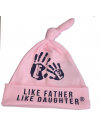 pink baby hat