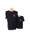 Mens Organic T-shirt With Pink Like Father Like Daughter Hand Design With Daughters Shirt