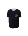 Girls Organic T-shirt With Pink Like Father Like Daughter Hand Design